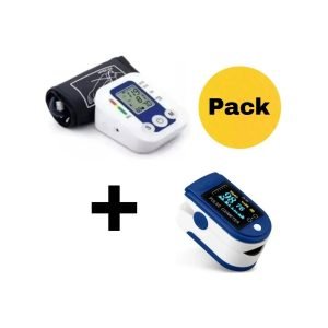 Pack Tensiómetro Toma Presión Oxímetro S