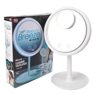 Espejo con luces Led y ventilador