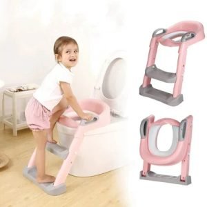 Escalera ajustable | Baño para niños