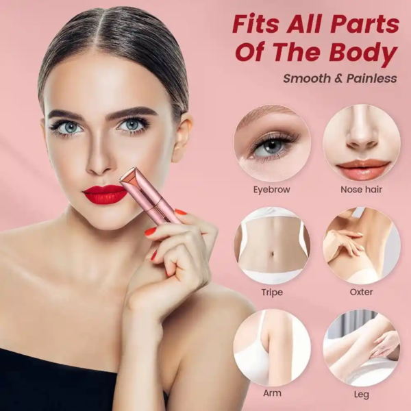 Depiladora Facial Profesional + Cepillo Alisador: Piel Suave y Libre de Vello en Casa - Imagen 4